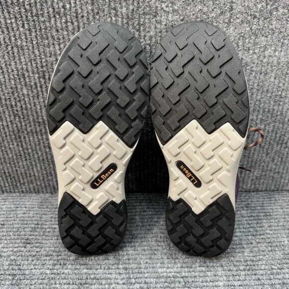 LL Bean Tek 2.5 Hiking Shoes Womens 8M Purple Waterproof Insulated Suede 504746 - Picture 7 of 11